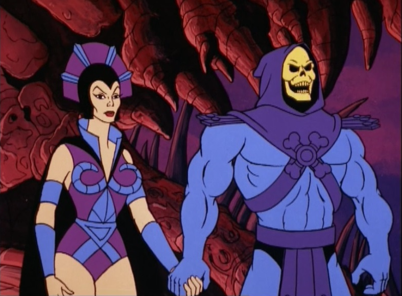 Evil-Lynn and Skeletor