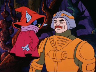 Orko and Man-at-Arms