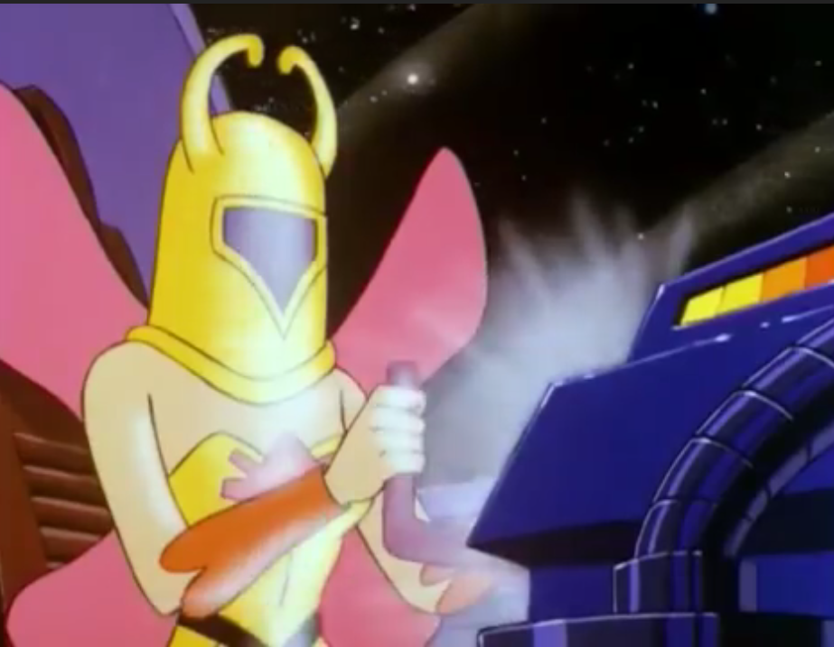 Sweet Bee scouts for a new homeworld in the She-Ra episode "Sweet Bee's Home"