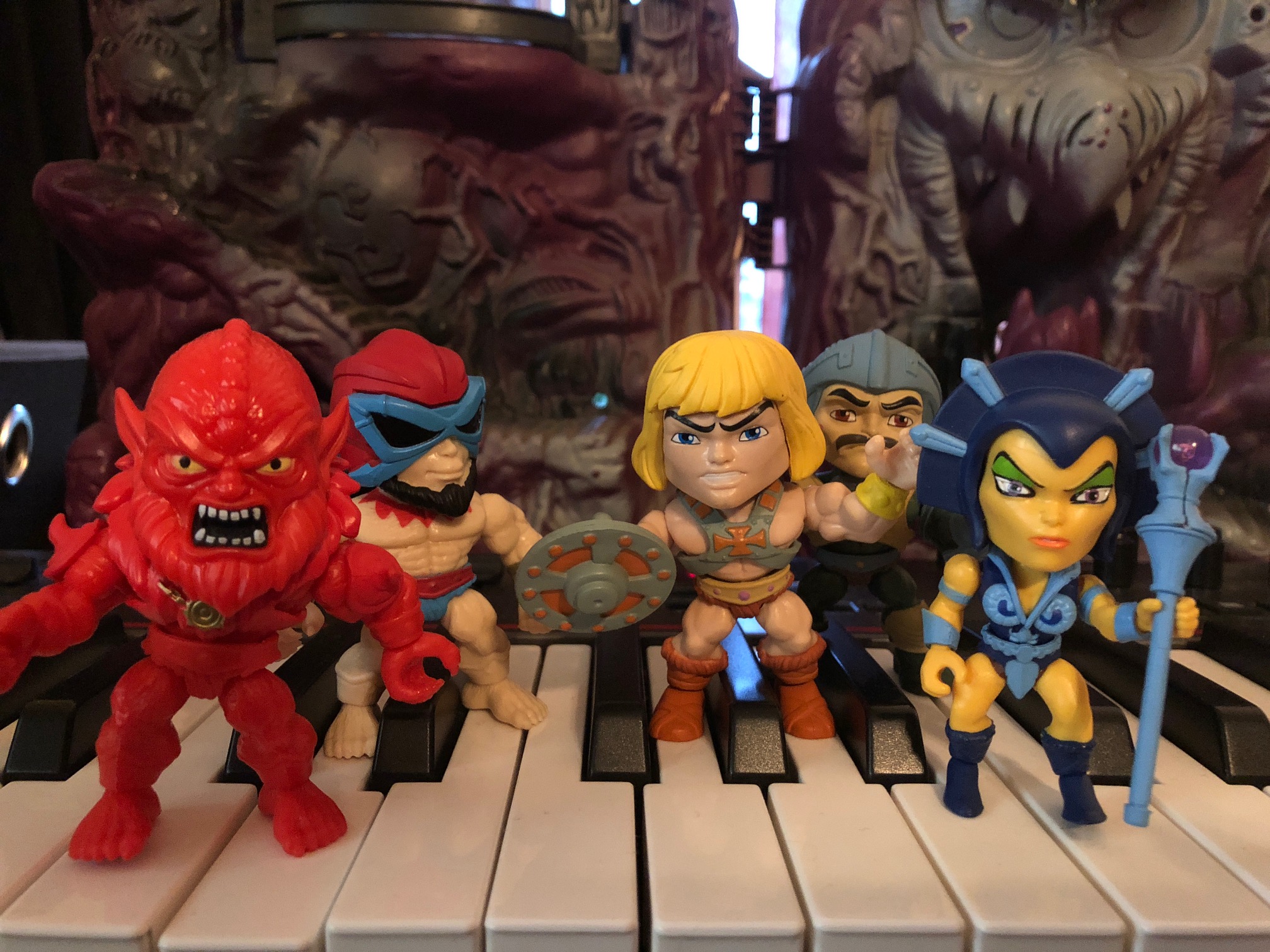 MOTU friends assemble for "Lasered All Night"