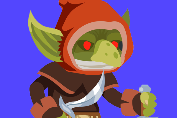 Goblin with dagger